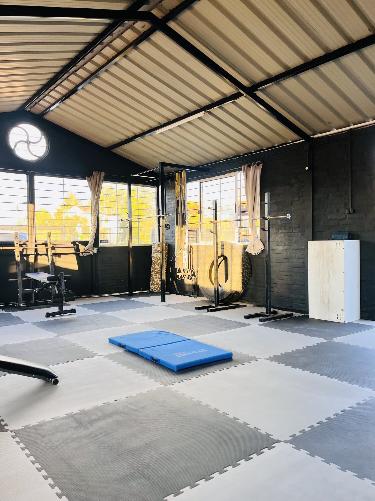 Área principal de entrenamiento